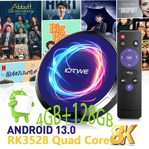 T95 W 4+128 GB 8K Entretenimiento multimedia KD Smart TV BOX cuatro núcleos MXQ/Q96/X96 - Imagen 1 de 16