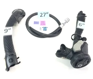 Aqua Lung Air Source 2 QD Octo Inflator Scuba Dive Safe Second Regulator - Picture 1 of 20