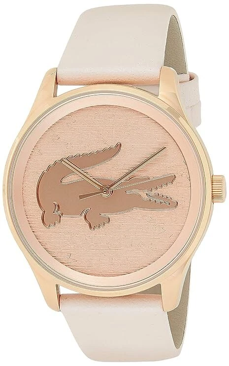 RELOJ MUJER LACOSTE 2000997 VICTORIA ESFERA ORO ROSA CORREA CUERO ROSA Foto 1 de 4