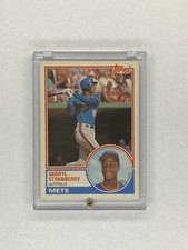 1983 Topps Traded Darryl Strawberry Rookie Card Mets