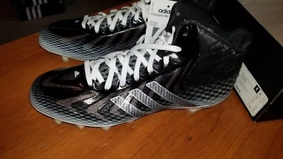 NIB Vintage Adidas Size 12.5 Crazyquick Mid Football Cleats G98780 FAST SHIPPING - Image 1 of 4