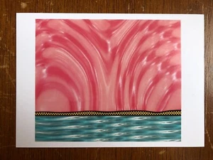 Ocean Postcard: Landscape 5, R. Lichtenstein, Ocean w/ Dramatic Sunset - Picture 1 of 3