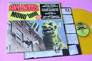SKIANTOS LP MONO TONO ORIG ITALY DEMENTIAL ROCK 1978 EX+ VINILE GIALLO - Imagen 1 de 2