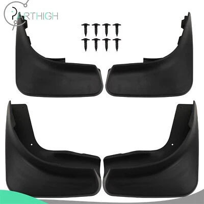4pcs For 2010-2014 Volkswagen Golf Splash Guards Mud Flaps Guards Fender Set - Image 1 of 4