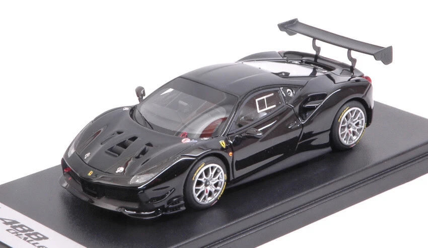 Modellino auto scala 1:43 Looksmart  FERRARI 488 CHALLENGE NERO DS 1250 model... - Immagine 1 di 1