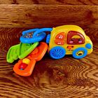 Vtech My First Car Key Rattle Sensory Baby Toy With Lights And Sounds Fwo Vgc