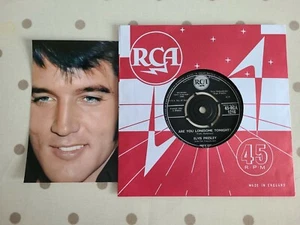Elvis Presley " Are You Lonesome Tonight" RCA Victor Records 1960 Uk 7"... - Picture 1 of 3