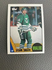 1987-88 Topps Hockey #70 Sylvain Turgeon - Hartford Whalers