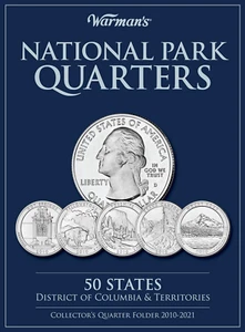 50 State Quarters Album Territories Collector Coin Folder Collecting Binder Book - Picture 1 of 1
