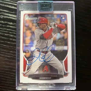 2018 Topps Archives Didi Gregorius RC Auto /99 (2013 Bowman) #13B-19  Buyback - Picture 1 of 3