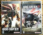 Lot 2 Jeux Complets God Eater 1 & 2 Sony Psp Ntsc Japanese Cib Ovp I & Ii Games