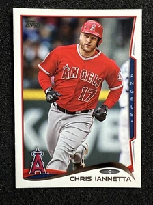 CHRIS IANNETTA #154 2014 Topps Baseball QTY Los Angeles Angels - Picture 1 of 2