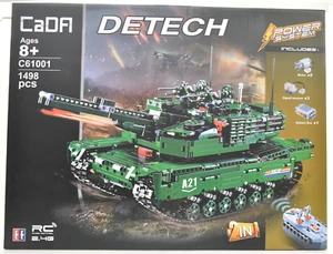 M1A2 Abrams Tank Detach Power System R/C 1498pcs | C61001W | CaDFi Master Power - Picture 1 of 2