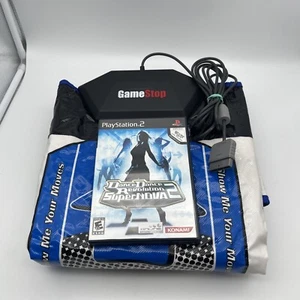 Dance Dance Revolution SuperNova Sony PlayStation PS2 with Game Stop Dance Mat - Picture 1 of 23