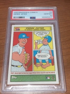2003 Topps Bazooka Comics Derek Jeter #6 New York Yankees PSA 10  GEM MINT - Picture 1 of 3