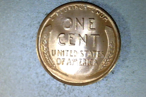 1955-S BU LINCOLN WHEAT CENT DIE CHIP / CUD FILLED "S" MINT MARK ERROR Cover
