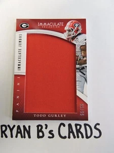 2015 camiseta jumbo multideportiva Immaculate Collection Todd Gurley 56/99 a radiocontrol ¡guau!¡! - Imagen 1 de 3