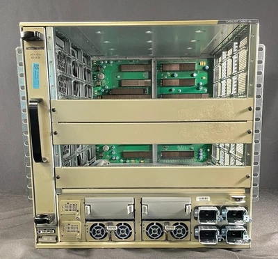 Cisco Catalyst C6807-XL-S6T-BUN 6807-XL 7 Slot Chassis W/ 4x PWR -Same Day Ship - Image 1 of 4