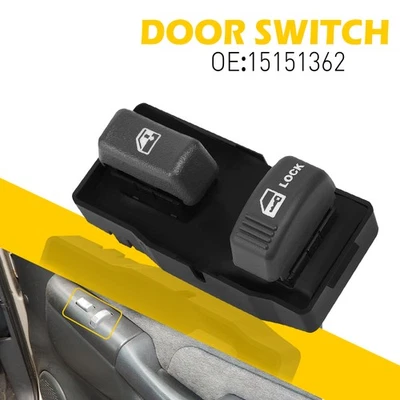 Interruptor de ventana de puerta delantera eléctrica C3500 K1500 para Chevrolet C1500 C2500 1995-2000 Foto 1 de 4