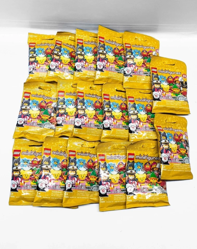17x LEGO Minifiguras Serie 23 (71034) Bolso Misterioso Ciego Nuevo Sellado CMF MINIFIGURAS Foto 1 de 4