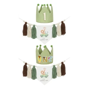 Crown Hat Home Decoration Celebration Birthday Accessories Photo Props High - Picture 1 of 12