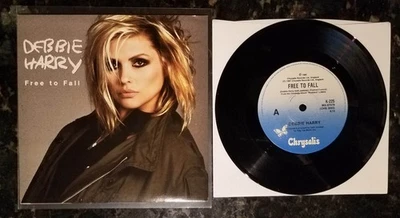 Debbie Harry Blondie 1987 7" 45 Free To Fall AUSTRALIA Chrysalis LTD. K-225 NM - Image 1 of 4