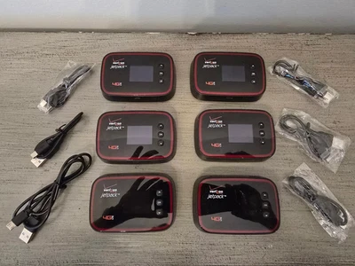 (6) Verizon Jetpack 4G LTE Mobile Hotspot MHS291L w/USB Cables. No Batteries - Image 1 of 4