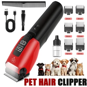 Profi Tierhaarschneider Schermaschine Rasierer Felltrimmer für Hunde & Katzen DE - Bild 1 von 19