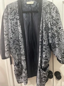Vintage Bruno Magli Made In Italy Wildleder Kimono Jacke - Bild 1 von 15