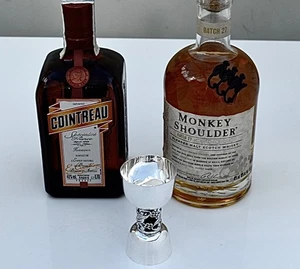 Sterling Silver Double Cocktail Jigger By Baldwin & Miller,New Jersey USA, 71.4g - Picture 1 of 21