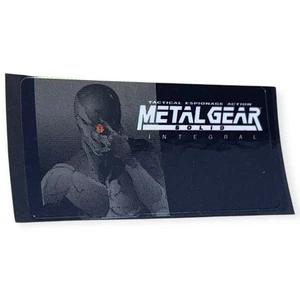 Sony PlayStation 1 PS1 Metal Gear Solid Konami Official Memory Card Sticker - Bild 1 von 1