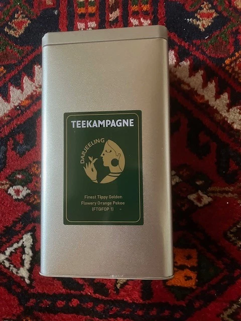 Metallteedose der Teekampagne, leer - Bild 1 von 1