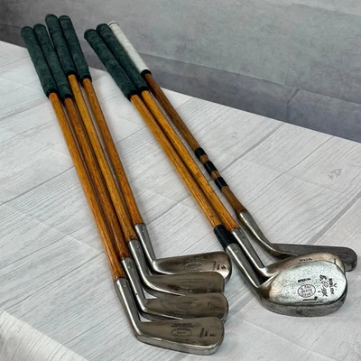 Tom Stewart 7 Conjunto de Tacos - 1-4 Ferros, Mash Novo Na Caixa, Niblick, Putter - Todos Reset 4 Play - Imagem 1 de 4