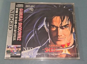 CD Samurai Shodown 2 Neo Geo nuevo sellado de fábrica de Estados Unidos   - Imagen 1 de 3