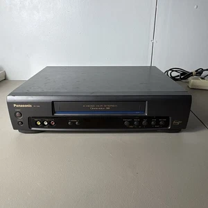 Panasonic Lettore VCR VHS PV-7451 Blue Line 4 teste Omnivision (senza telecomando) testato - Foto 1 di 6