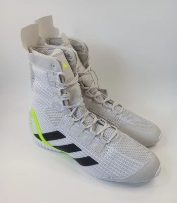 Adidas Men's Speedex 23 Boxing Shoes Grey Lucid Lemon Black Size 8 HP6885 New - Image 1 of 4
