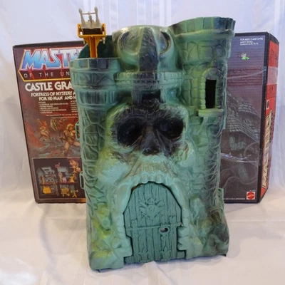 Juego Vintage Mattel MUTO Masters of the Universe Castillo Grayskull con Caja 1981 Foto 1 de 4