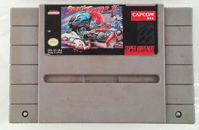 ☆ 🟥 Street Fighter II  🟥 ☆ - Nintendo SNES -  (NTSC) - Image 1 of 3