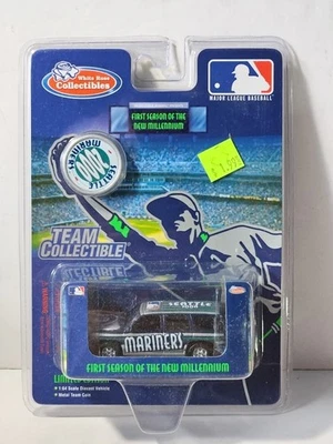 MLB 2000 Seattle Mariners GMC Yukon SUV Diecast White Rose Coleccionables Foto 1 de 4