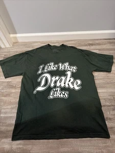 Camisa Drake Tour It’s All A Blur Merch I Like What Drake Likes Talla L Doble Cara - Imagen 1 de 6