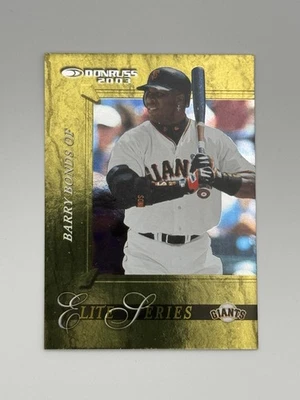 2002 Donruss Elite Series /2500 Barry Bonds #ES-01 - Image 1 of 3