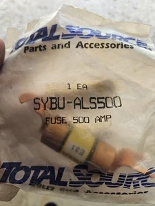 Fusible Total Source SYBU-ALS500-500 Amp NOS SYBU-ALS500 E31 ENVÍO GRATUITO - Imagen 1 de 4