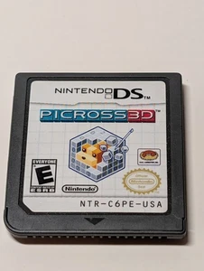 Picross 3D (Nintendo DS/DS, 2010) Cart Only - Tested! - Bild 1 von 4
