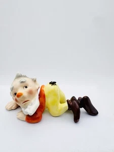 Figura araña gnomo pixie alemán vintage peculiar decoración caprichosa - Imagen 1 de 10