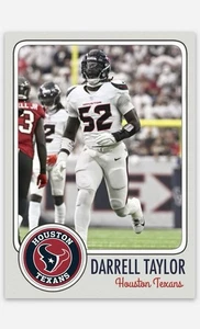 Darrell Taylor   Novelty Football Card! Houston Texans - Picture 1 of 1