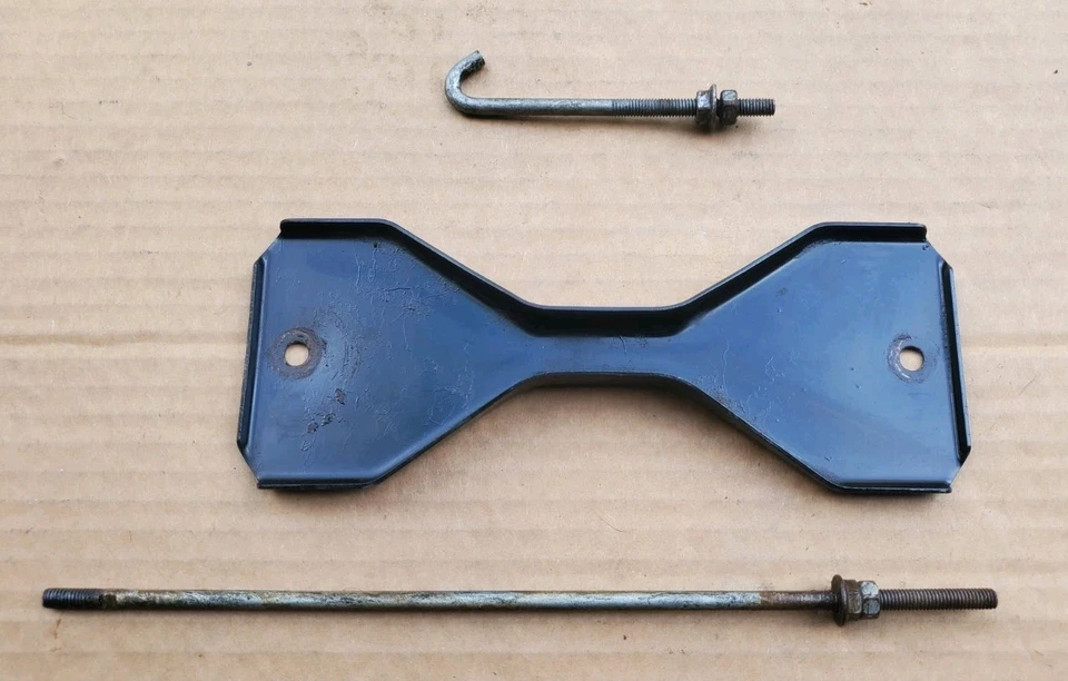 Land Rover Discovery 1999/04 2 soporte de abrazadera de batería con varillas de amarre OEM  Foto 1 de 1