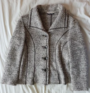 Gerry Weber grey wool short coat - BNWOT - Picture 1 of 9