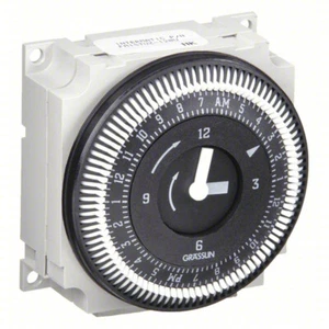 FM1STUZH-120U INTERMATIC TIMER MODULE 120V SPDT 24HR MANUAL BYPASS - Picture 1 of 2
