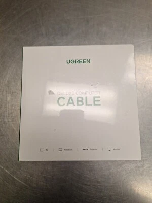 Cable HDMI UGREEN 4k con cable Ethernet 16 pies, negro para tv, portátil, monitor... Foto 1 de 4