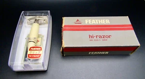 FEDER VTG Nr. 350-1 ""GRIP"" 3-teiliges Rasiermesser Ende der 1960er Jahre Made in Japan UNBENUTZTER ZUSTAND. - Bild 1 von 24